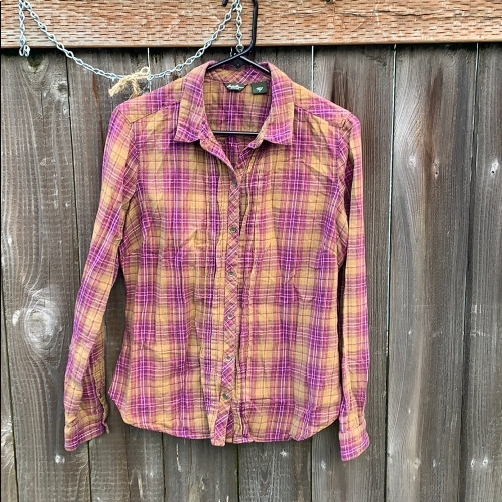 Eddie Bauer button down top
